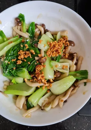 Resep Xiao Bai Chai Tumis Jamur ala Restoran, Praktis dan Lezat